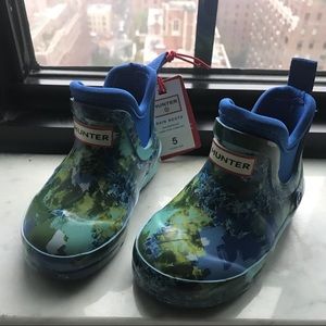 Hunter rain boots for toddlers size 5 nwt